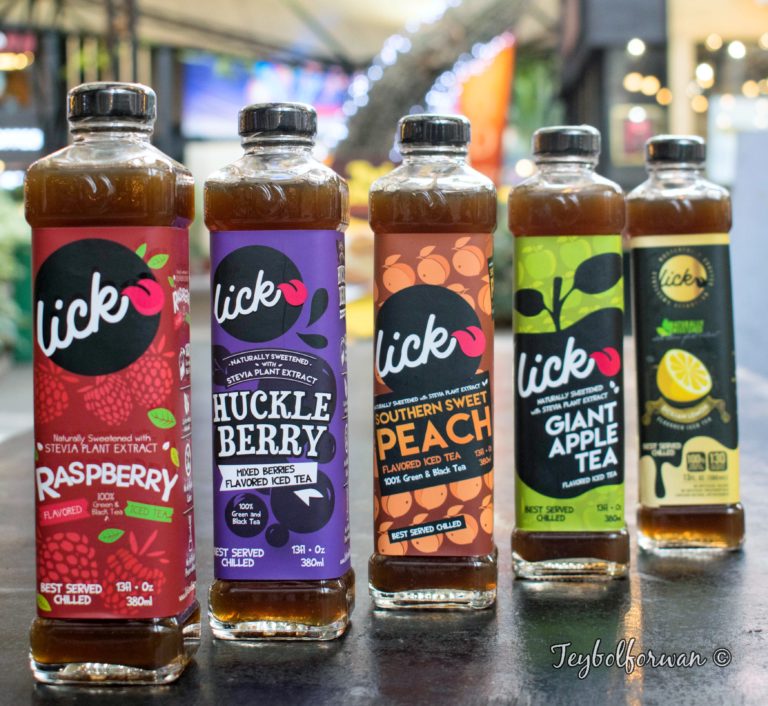 Lick Iced Tea: A Healthier Dose of our Favorite Flavored Iced Tea