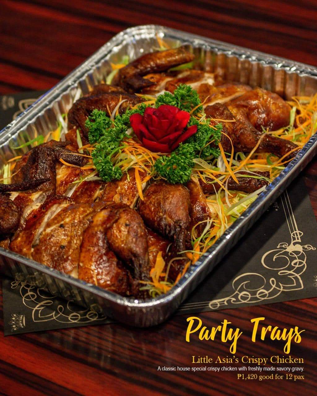 Bistro Charlemagne's Party Trays