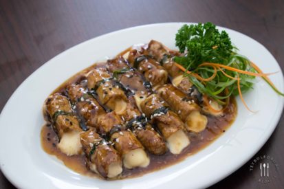 Beef Tenderloin Rolls with Cheese