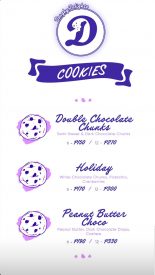 Doughy Delights Menu
