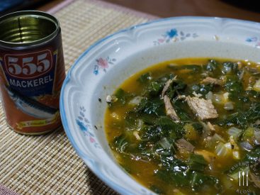 Sautéed Mackerel with Pechay