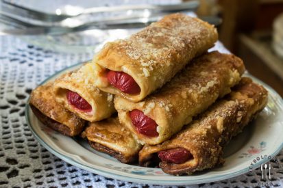 Homemade Cheesedog Breadrolls