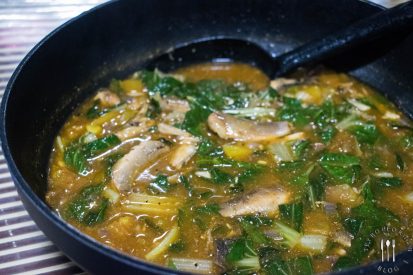 Sautéed Sardines with Pechay