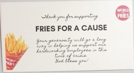 Fries for a Cause