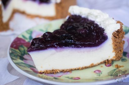 Conti's Blueberry Cheesecake