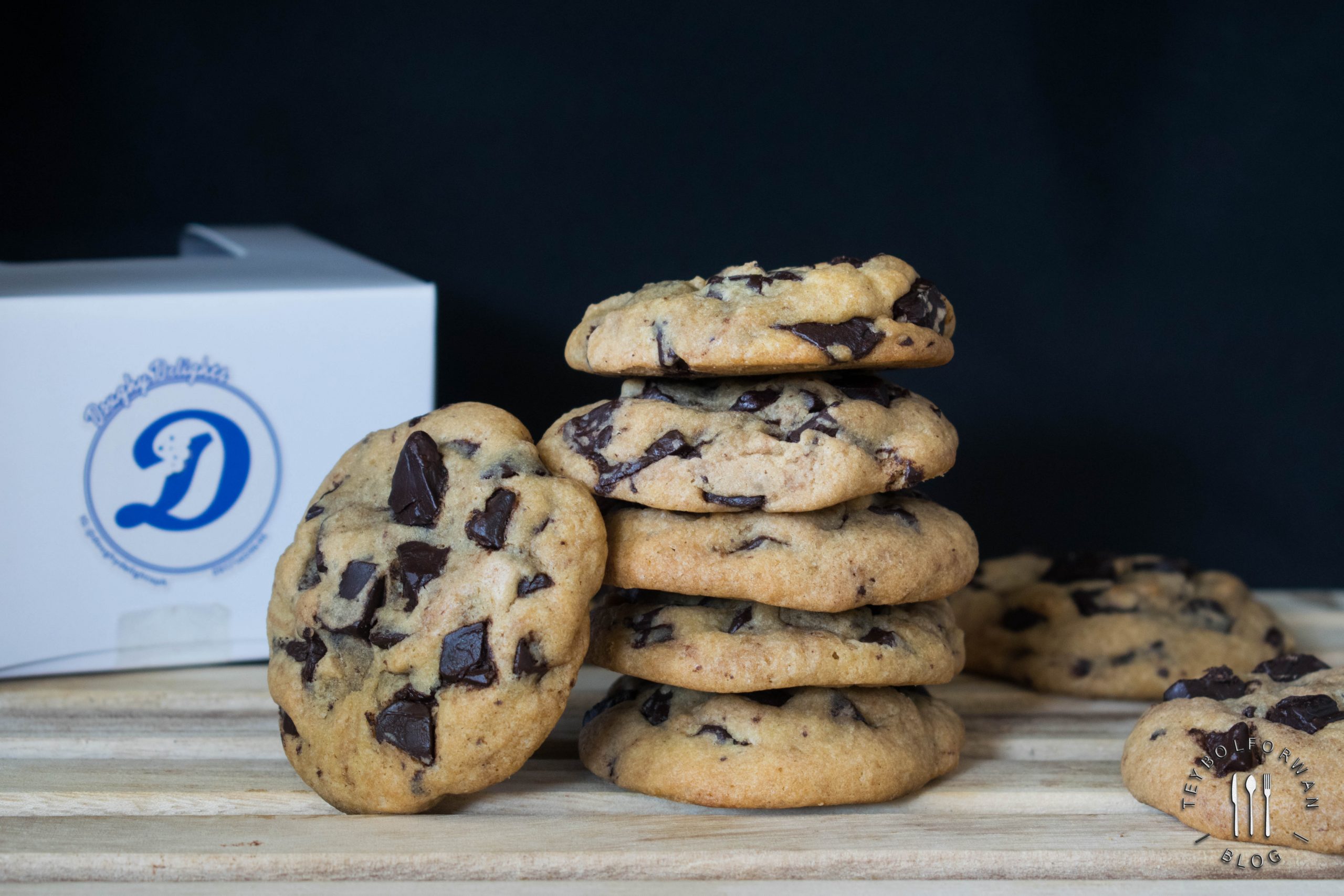 Double Chocolate Chunks Cookies