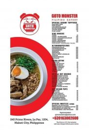 Goto Monster Delivery Menu