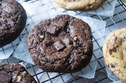 Triple Dark Chocolate with Walnuts