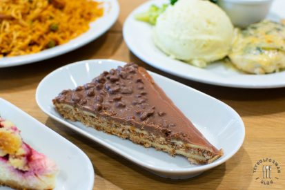 Crunchy Chocolate Almond Cake