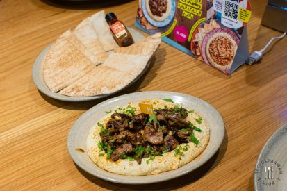 Hummus and Chicken Liver