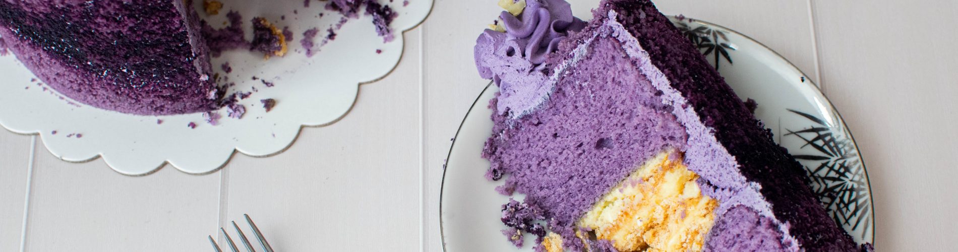 Ube Sans Rival Cake