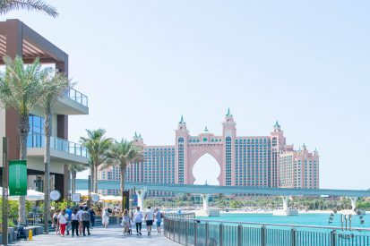 Dining at The Pointe Dubai