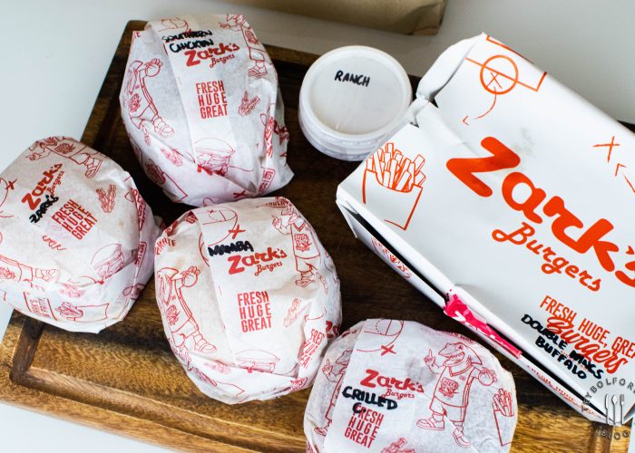 Zark's 13 pesos burger